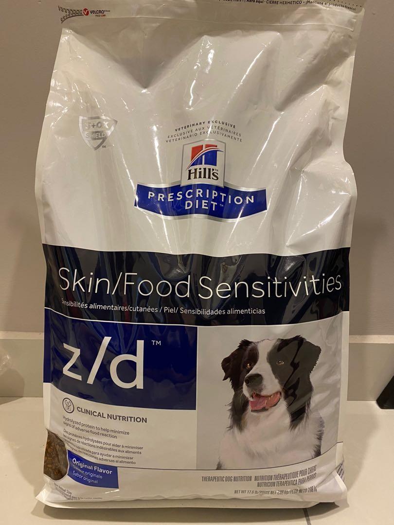 Hill s Prescription Diet Skin Food Sensitivities Z D 7.98KG