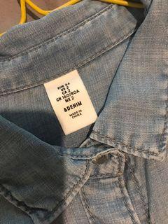 H&M Denim Dress / Long Top