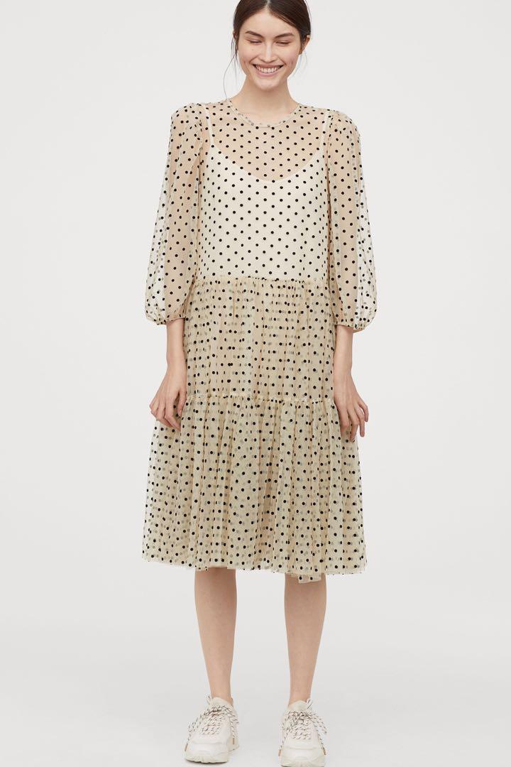 H\u0026M polka dot dress, Women's Fashion 