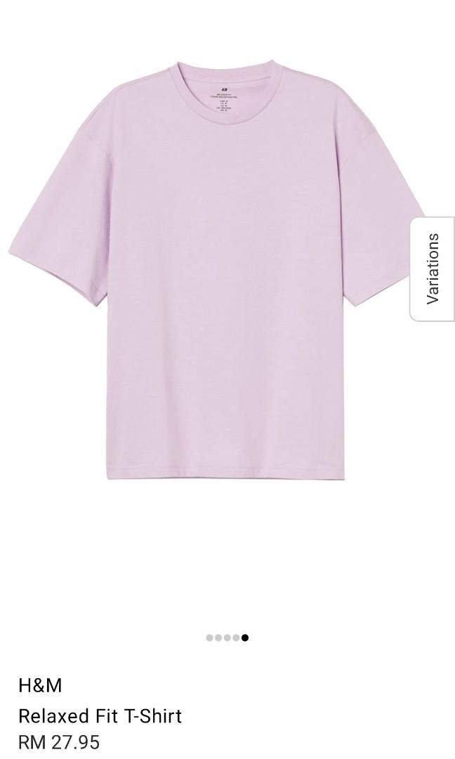 H\u0026M relaxed fit tee, Men's Fashion 