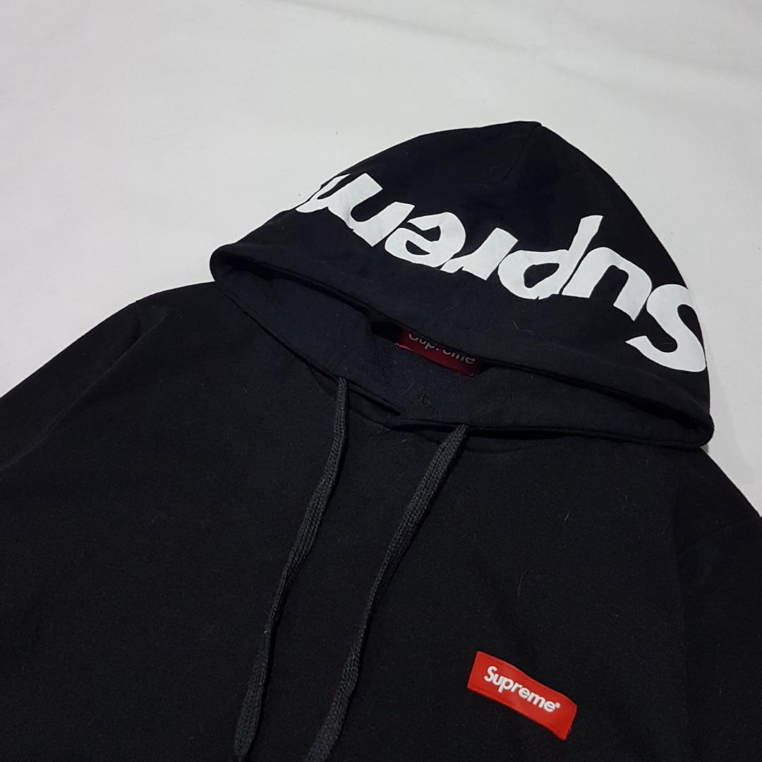 Korean supreme hoodie on sale