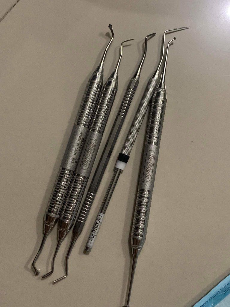 Hu friedy Amalgam carvers, Hobbies & Toys, Stationary & Craft, Craft