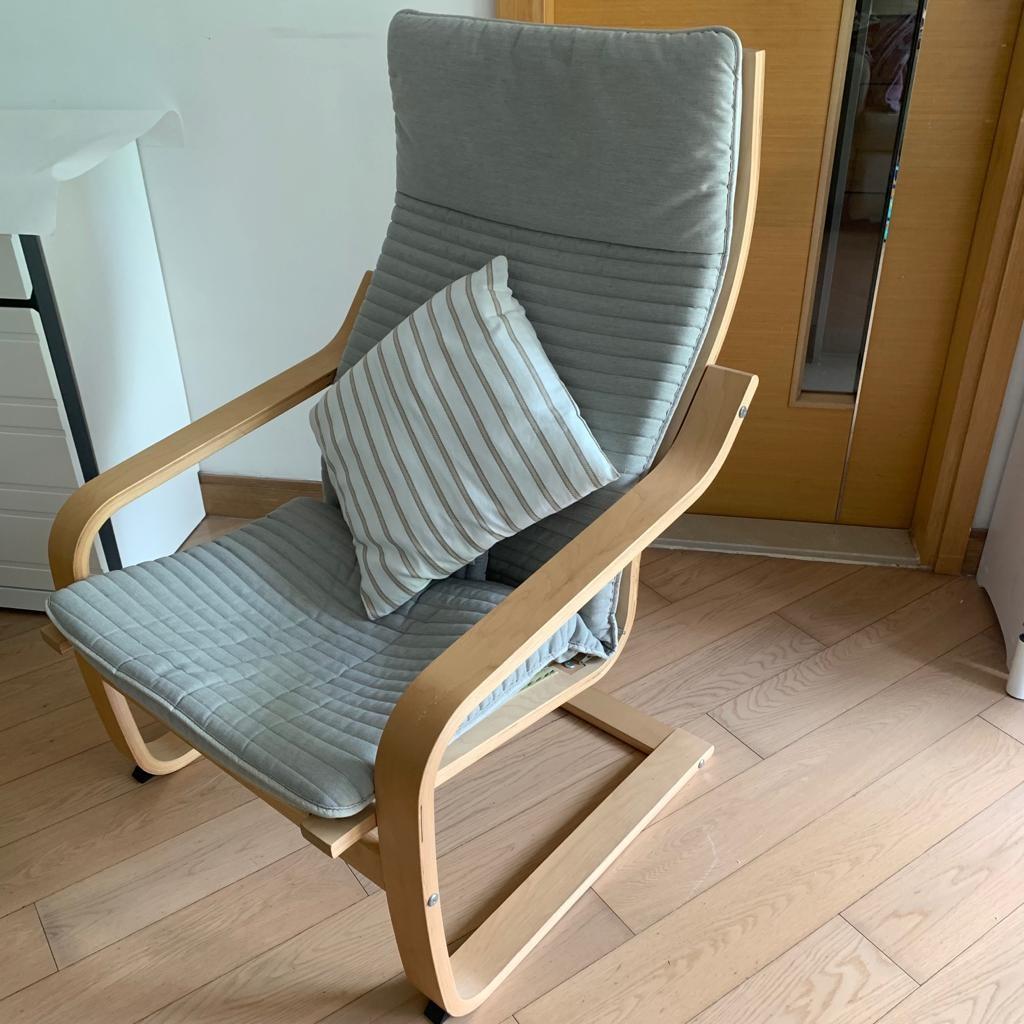 IKEA Armchair Poang, 傢俬＆家居, 傢俬, 椅子 Carousell