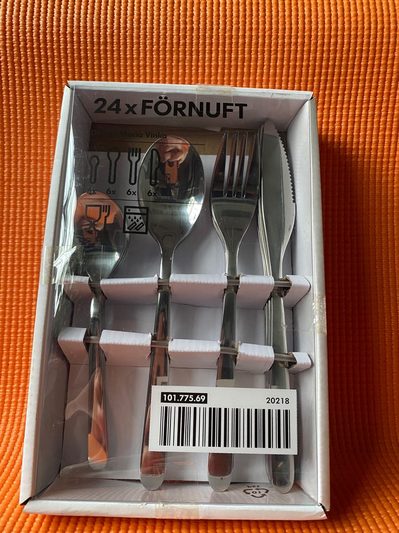 IKEA Fornuft Cutlery Set, Furniture & Home Living, Kitchenware