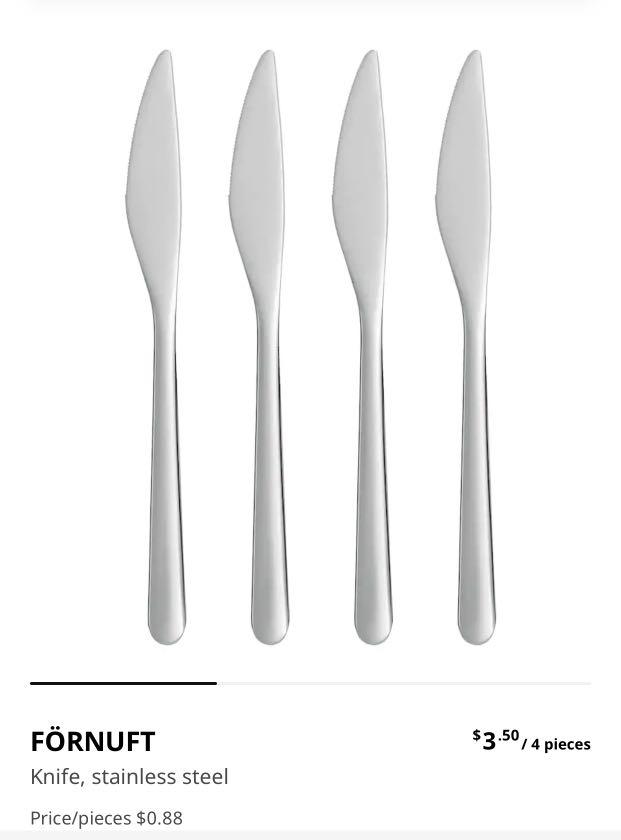 IKEA Fornuft Cutlery Set, Furniture & Home Living, Kitchenware
