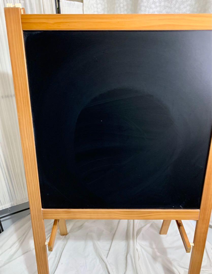 Ikea Mala art/chalkboard easel & Crayola stool, Hobbies & Toys