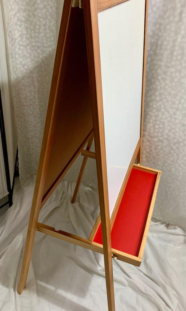 Ikea Mala art/chalkboard easel & Crayola stool, Hobbies & Toys, Stationery & Craft, Craft