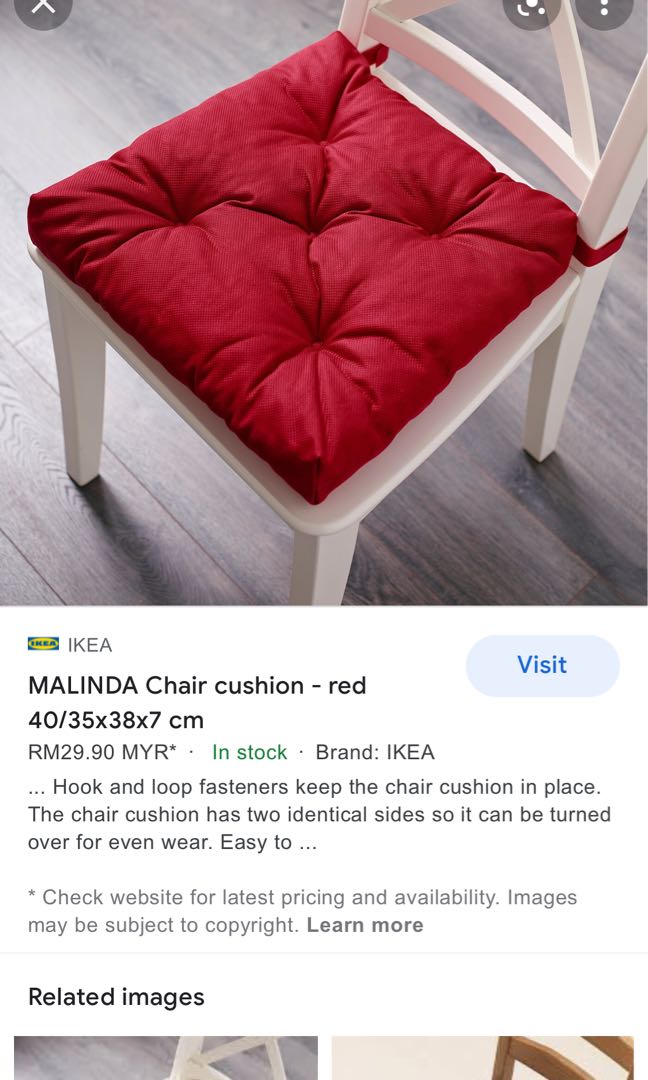 https://media.karousell.com/media/photos/products/2021/11/13/ikea_malinda_red_seat_cushion_1636810674_71522db6.jpg