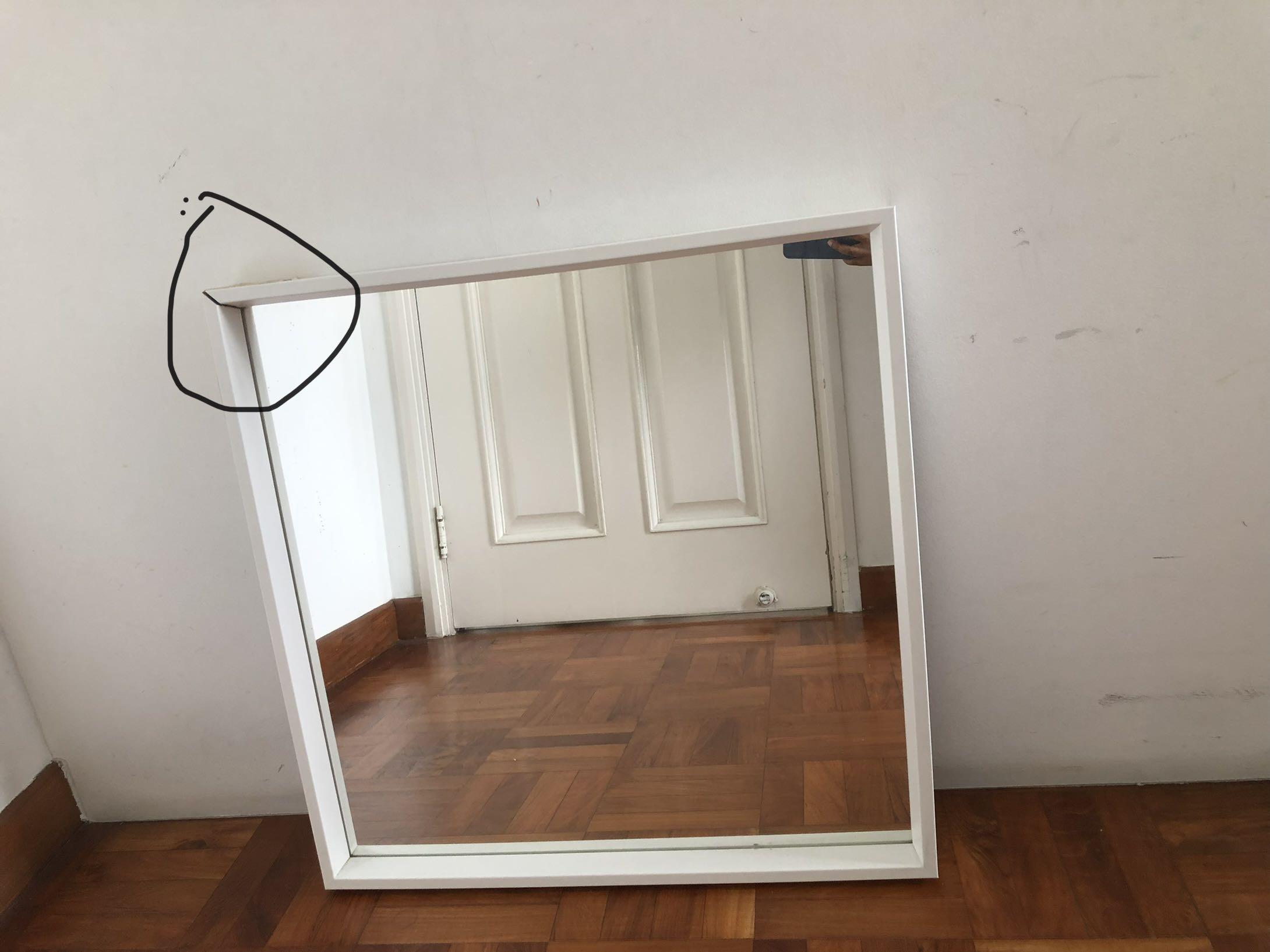 Ikea Nissedal mirror for sale used for 2 years, Furniture & Home Living
