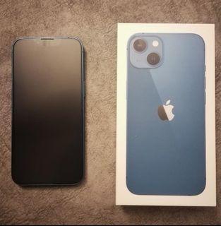Iphone 13 Blue with Accessories