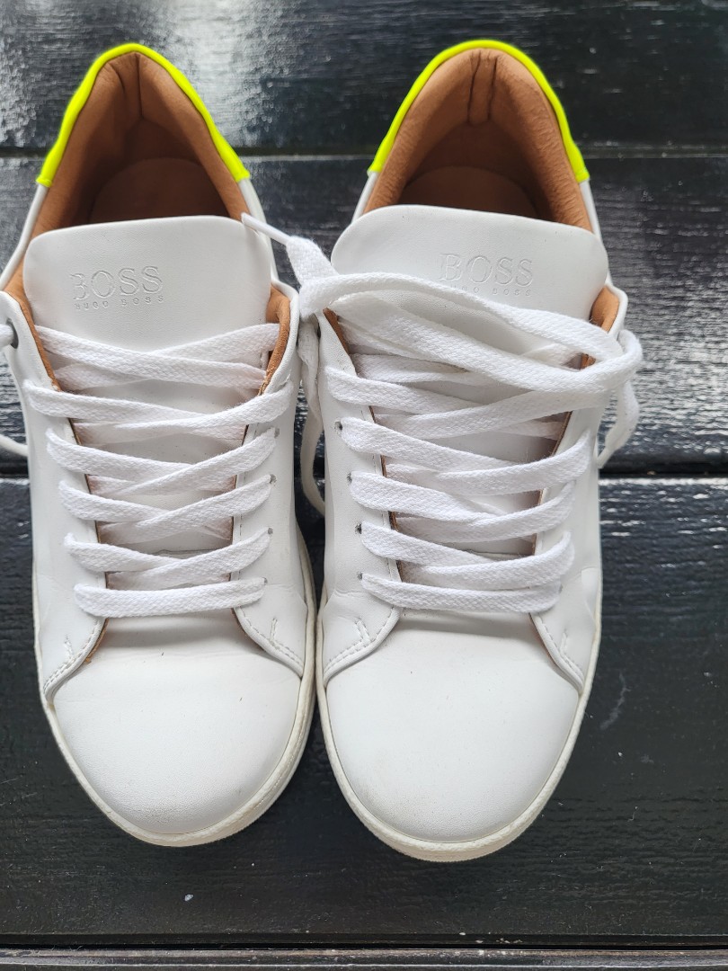 Children's hugo boss sales trainers