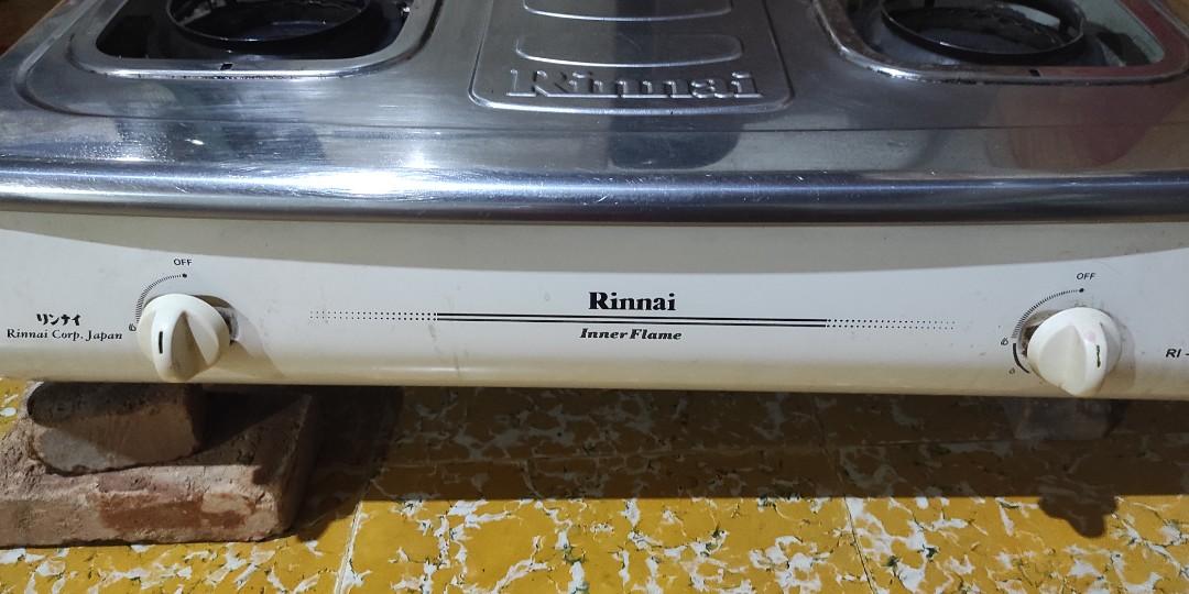 Kompor Gas Rinnai Dua Tungku Kitchen Appliances Di Carousell Kompor Gas Rinnai Dua Tungku Kitchen Appliances Di Carousell