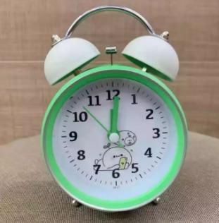 L329 FREE SHIPPING Old Style Classy Elegant Alarm Clock (Pink, Green, Light Blue, Blue)