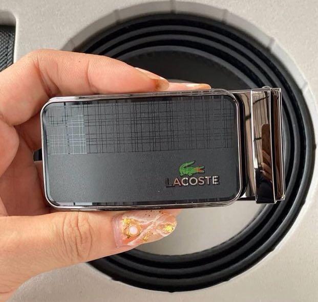 Lacoste belt gift set online