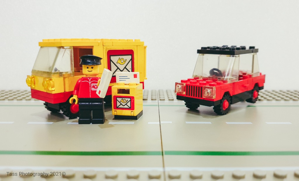 Lego 6651 Mail Truck and Lego 6374 Vehicle Only Vintage