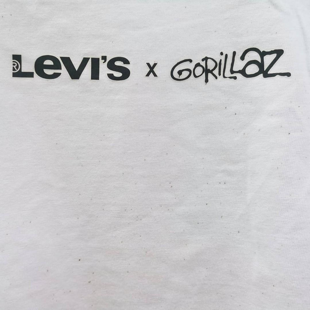 LEVI S x GORILLAZ BAND TSHIRT Men s Fashion Tops Sets Tshirts