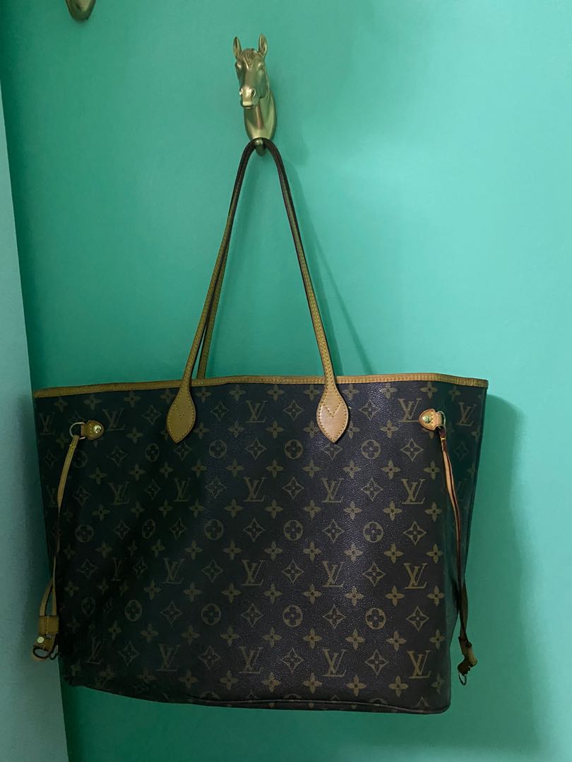 LV neverfull GM reversible, Luxury, Bags & Wallets on Carousell