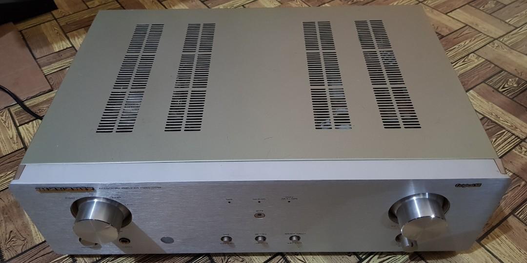 Marantz PM6010 OSE Integrated Amplifier (Category: Soundbars, Speakers & Amplifiers) located in Manila. Submitted by friends.again (Listing ID 1125449324, Image 3). Description: "Clean and fresh sound Marantz, as crisp, starched tablecloth, hemmed slightly fringed with cut high frequencies, and as a result, for example, ringing a triangle in a symphony orchestra sometimes seems propagated as a sound blueprint, echo." -from HiFi review Specs: - Ph