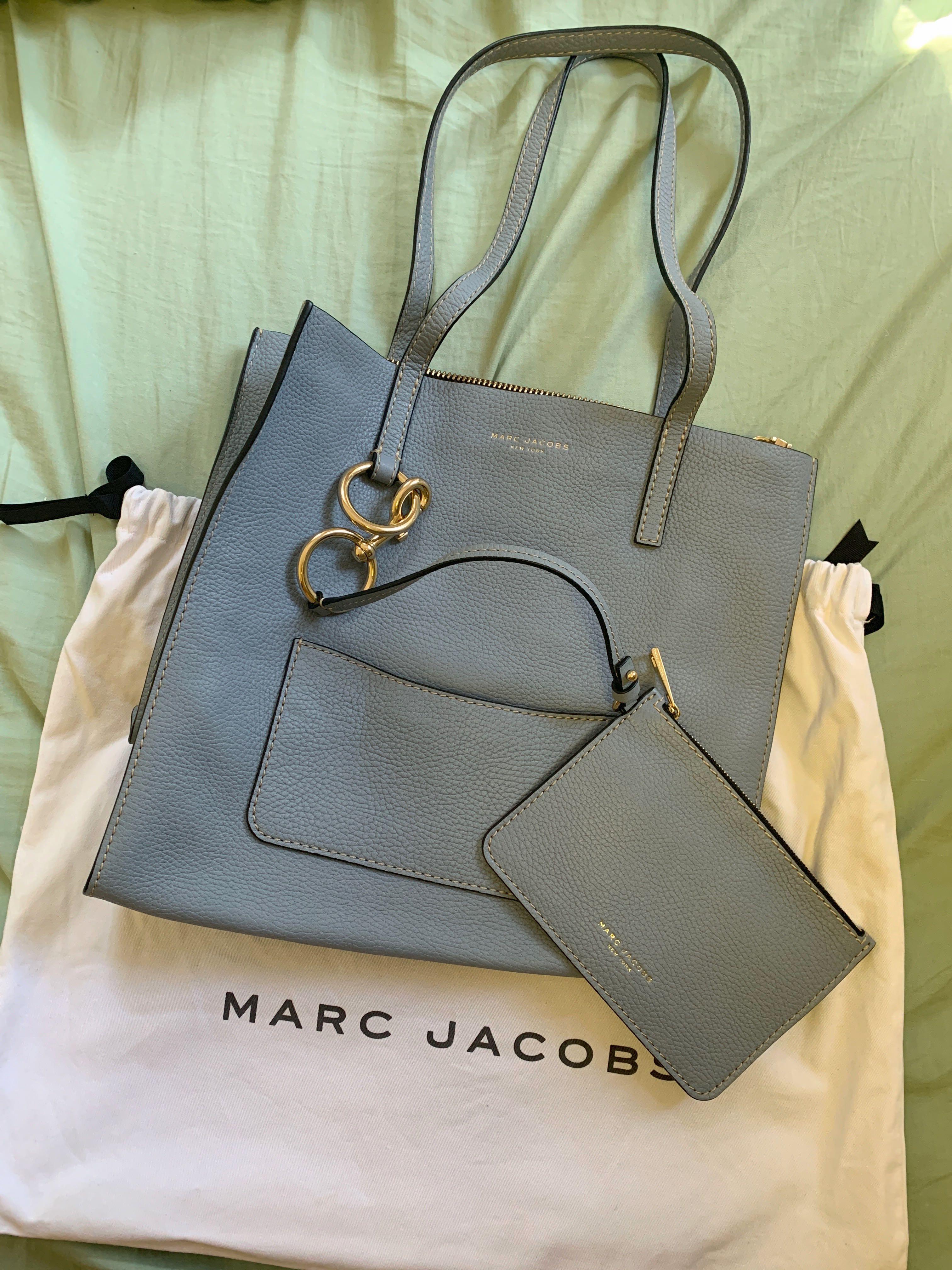 Marc Jacobs The Bold Grind Tote Dusty Blue