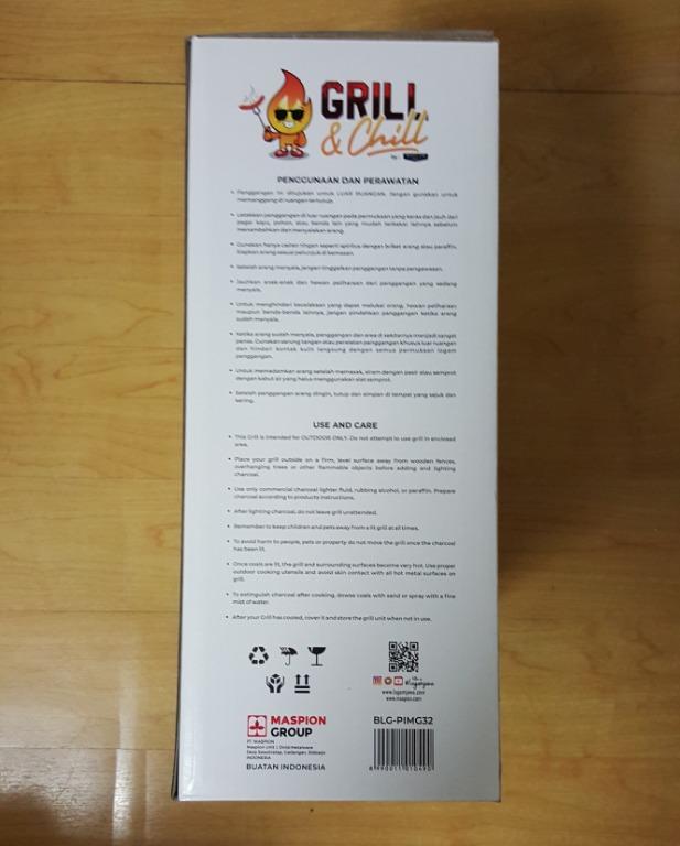Masflex Mastro Grill 32 cm (Red Color) (Category: BBQ, Grills & Hotpots) located in Mandaluyong City. Submitted by blitzwing28 (Listing ID 1125493963, Image 2). Description: #genzboss FIRST COME, FIRST SERVE BASIS! DOP (Date of Purchase): November 2021 CONTENTS: - 1x Masflex Mastro Grill 32 cm (Red Color) - 1x Non-Stick Coating Interior - 1x Chrome Cooking Grid - 3x Removable Legs - 1x Box NOTE: Item is in brand new condition. ITEM SPECS: https:/