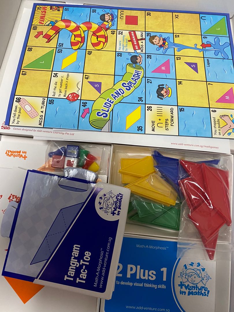 Math games for your primary school kids, Hobbies & Toys, Books ...