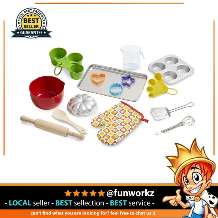 Melissa Doug Baking Play Set 20 pcs Play Kitchen Accessories Hobbies Toys Toys Games on Carousell