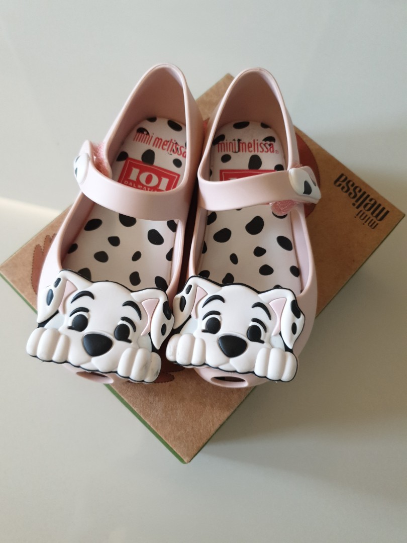 Mini Melissa Ultragirl 101 dalmatian shoes