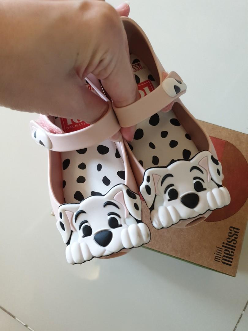 Mini Melissa Ultragirl 101 dalmatian shoes