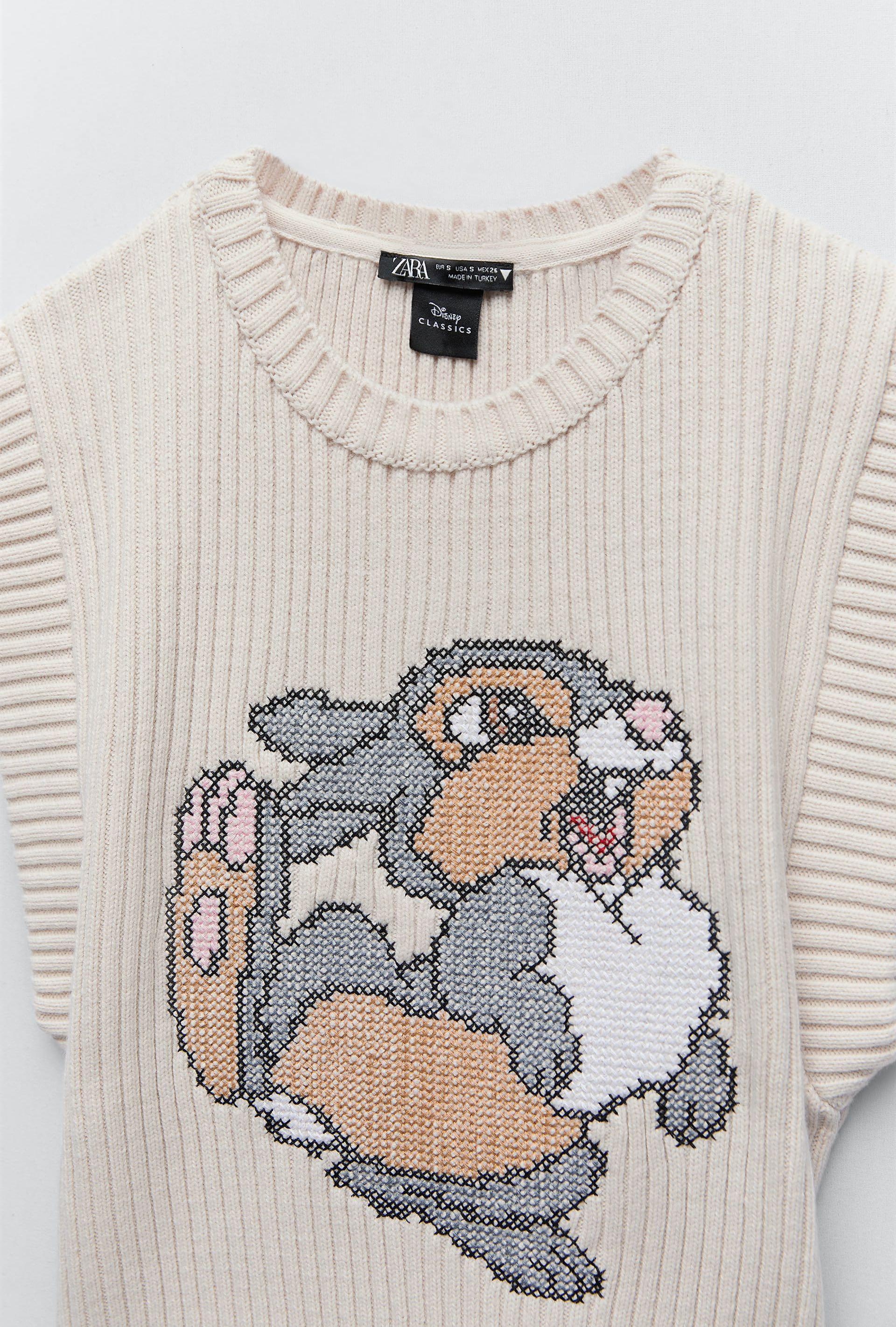 Zara hotsell thumper sweatshirt