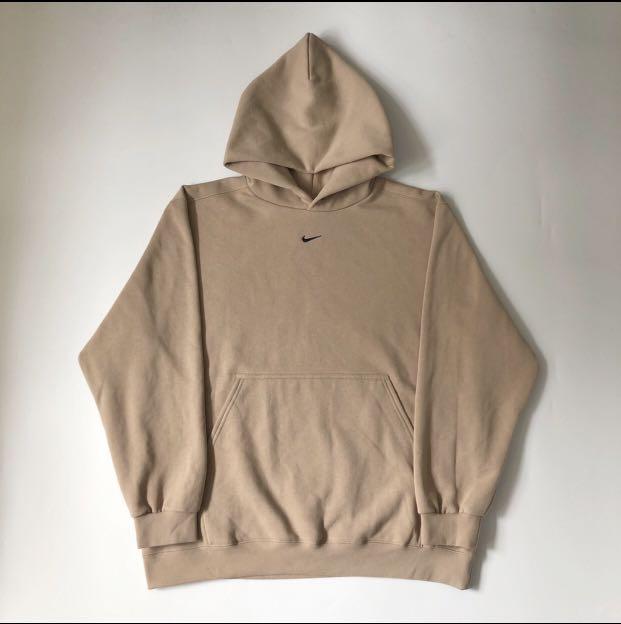 Nike Center Swoosh Hoodie Worn By Travis Scott Men s Fashion Tops Sets Hoodies on Carousell