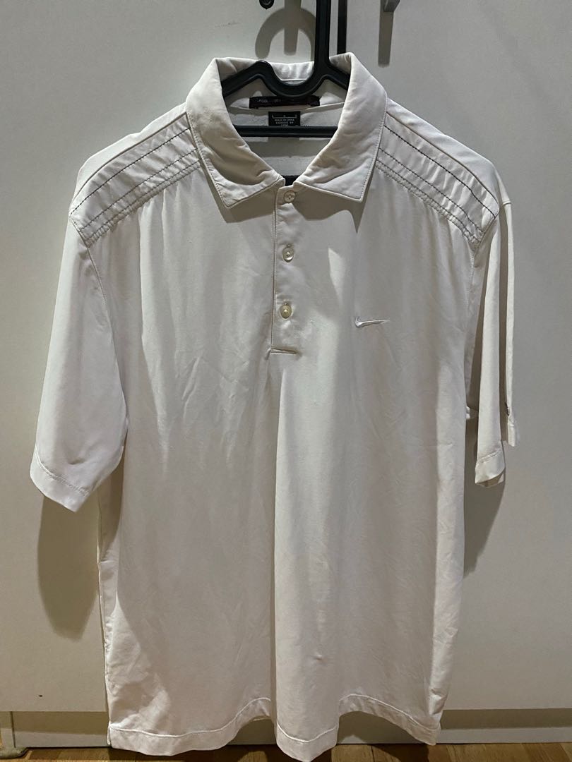 nike men's tiger woods vapor stripe golf polo