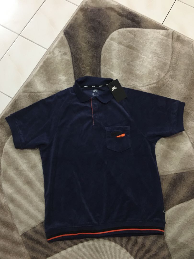 Nike SB skate polo, Men's Fashion, Tops 