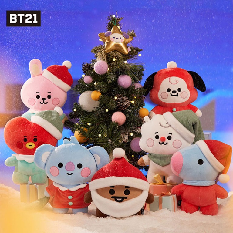 Official BT21 Christmas Plushie, Hobbies & Toys, Memorabilia