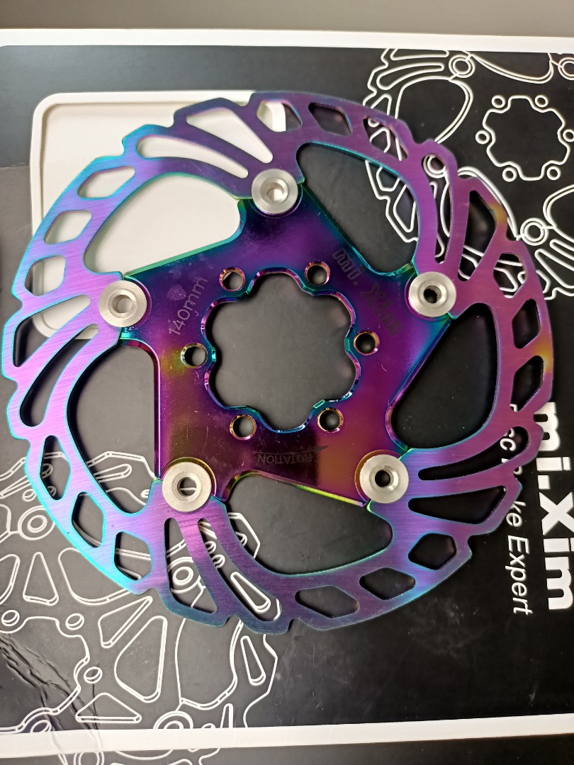 oil slick disc rotor