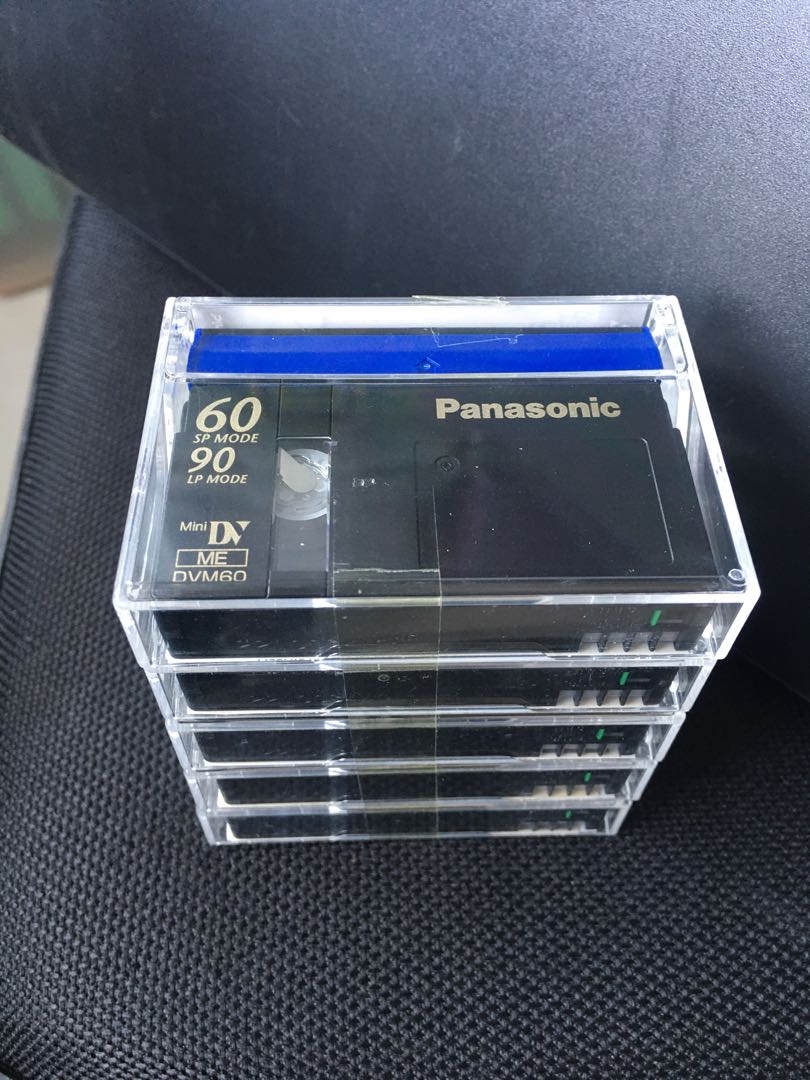 Mini Dv Cassette Player Panasonic MiniDV Tapes 20-Pack 60min