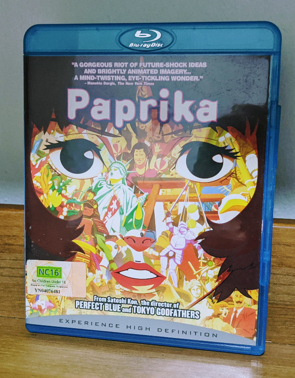 Paprika (Bluray), Hobbies & Toys, Music & Media, CDs & DVDs on Carousell