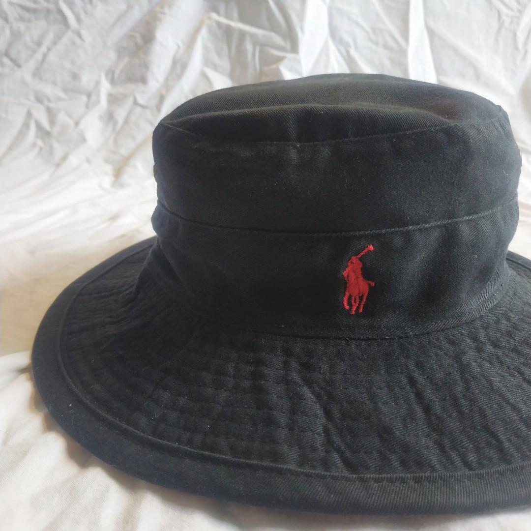 Polo Ralph Bucket Hat, Fesyen Pria 