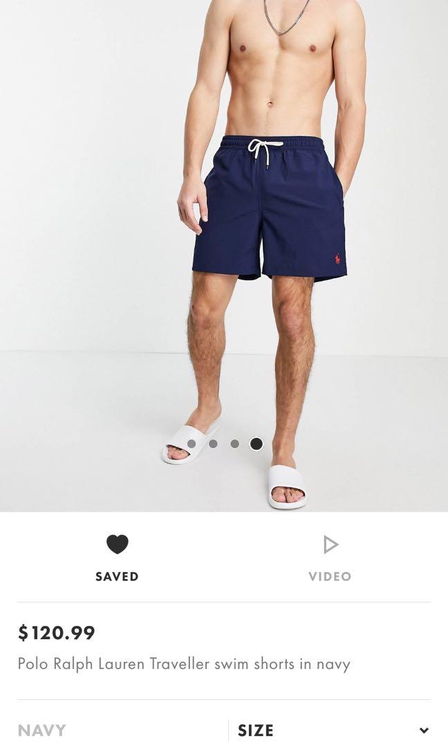 Ralph lauren traveller swim shorts navy clearance