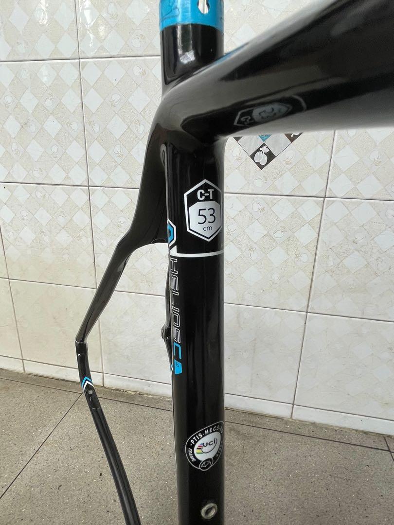 Polygon Helios C6 Carbon Frameset (Category: Bicycles) located in Calamba. Submitted by bostu (Listing ID 1125326836, Image 2). Description: Wanted to sell my used Polygon Helious C6 Carbon Frameset - Still in very good condition Frame Size - 53 C-T Medium Shimano Pressfit BB included Internal Cabling Note : No seatclamp and Stem included PM lang po sa interesado PRICE STILL NEGOTIABLE #SID stepcast Reba Rockshox Sworks Truvativ Next Carbon 27.5 