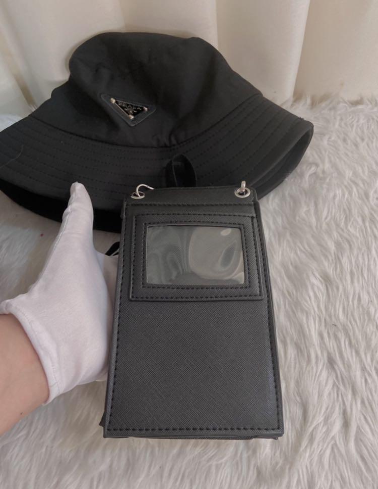 Prada saffiano phone bag from japan (Category: Luxury Bags & Wallets) located in Mandaluyong City. Submitted by japanandsingaporeluxepreloved (Listing ID 1125500424, Image 2). Description: .