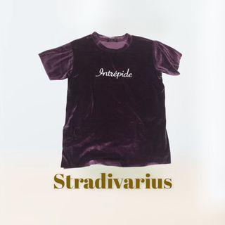 #SelaluUntung H&M Purple Velvet Wine Top Intrepide