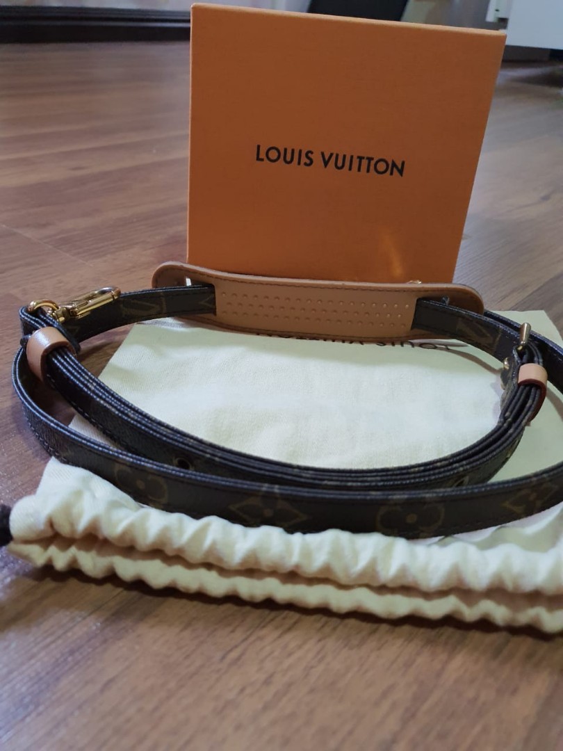 💯 Authentic Louis Vuitton Adjustable Shoulder Strap 16 MM VVN, Luxury,  Bags & Wallets on Carousell