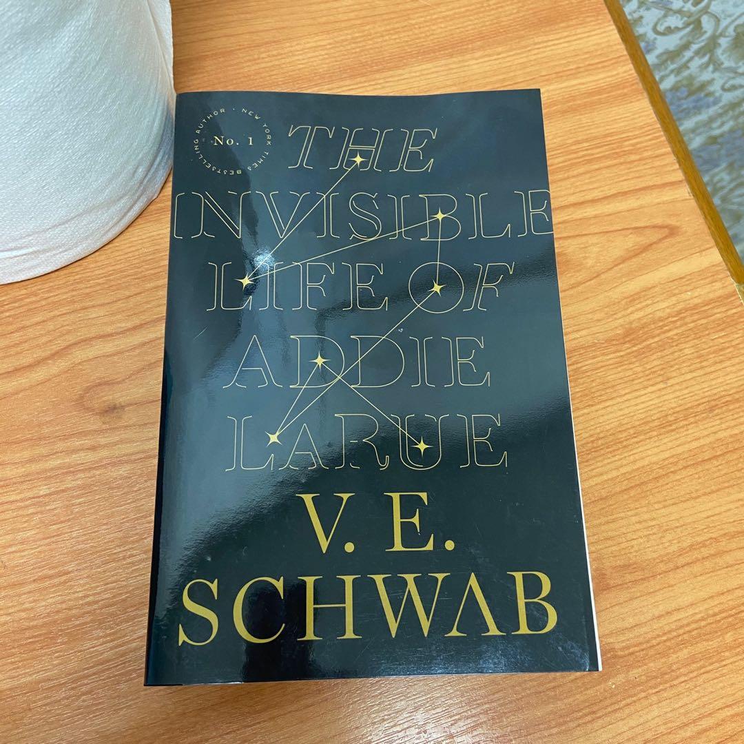 Preloved Novel The Invisible Life Of Addie Larue By V E Schwab Books Stationery Books On Carousell
