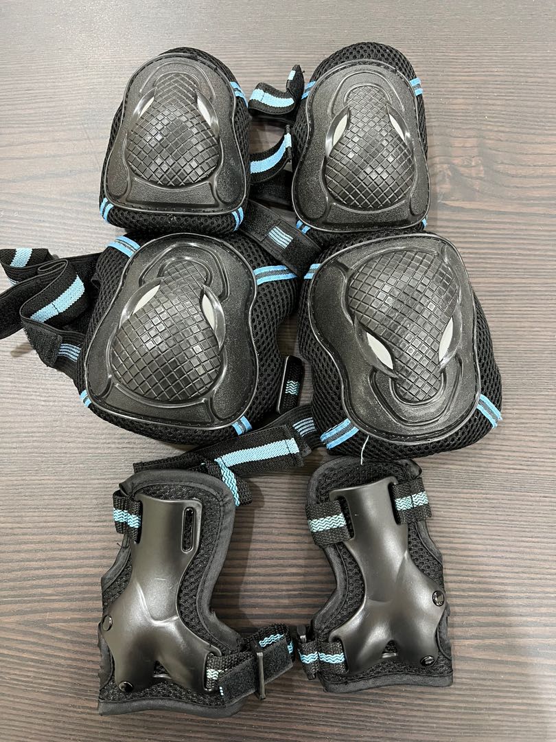 Protective gear for kids knee, elbow pad and wrist guards, Sports Equipment, Sports & Games