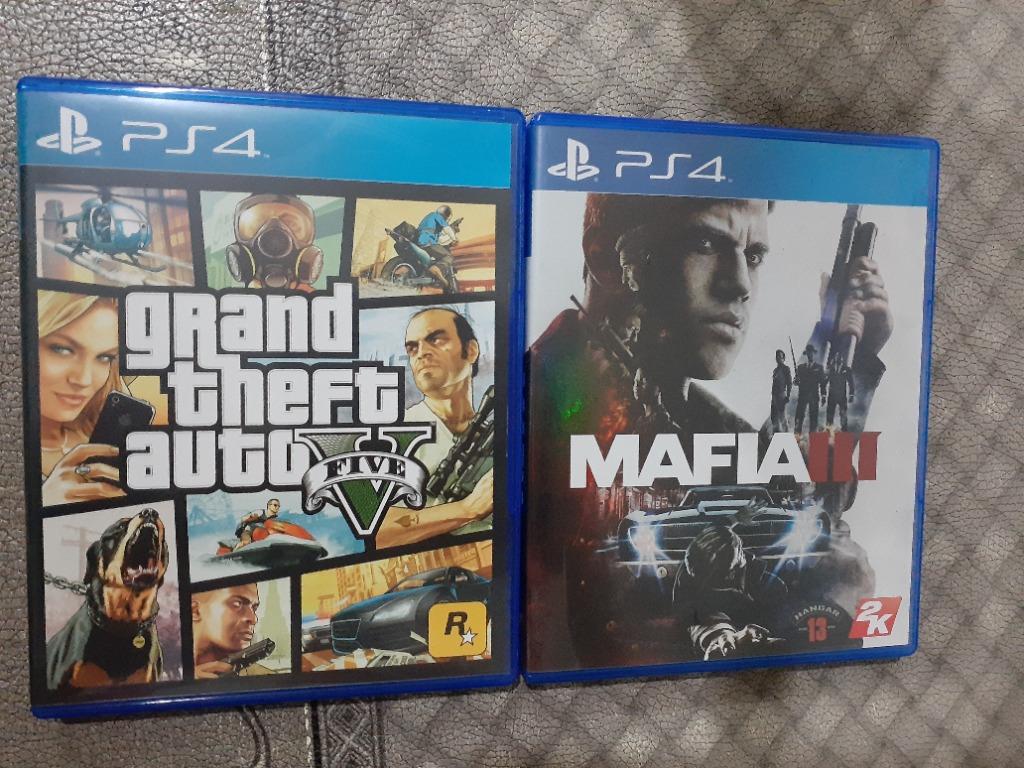 Ps4 Games Gta 5 And Mafia 3 Video Gaming Video Games Playstation On Carousell
