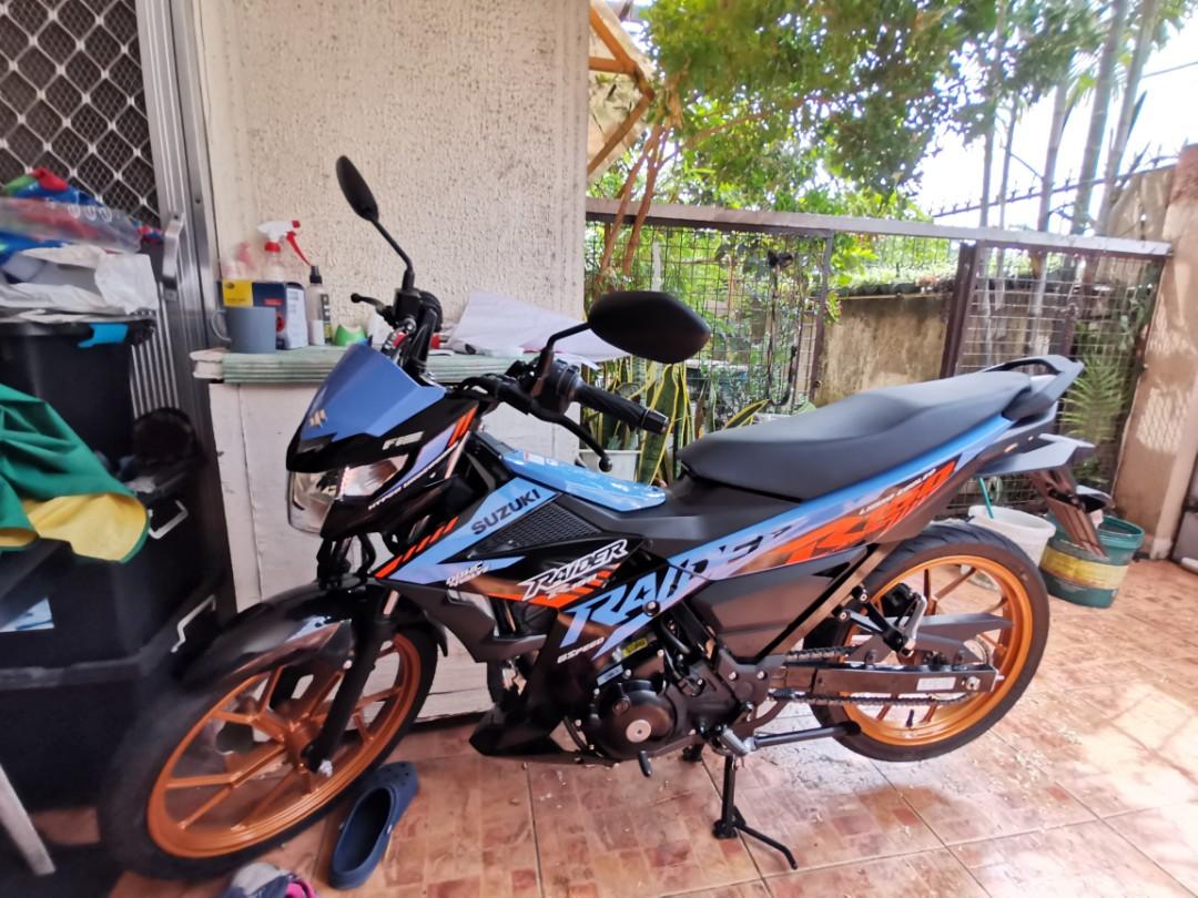 Raider 150 outlet fi 2021 color