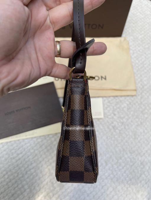 Damier Ebene Strap for Louis Vuitton Pochette Accessoires – Timeless  Vintage Company