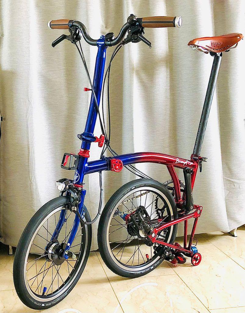 RARE Brompton H6L D 9th Street Limited Edition Sports Equipment Bicycles Parts Bicycles on Carousell