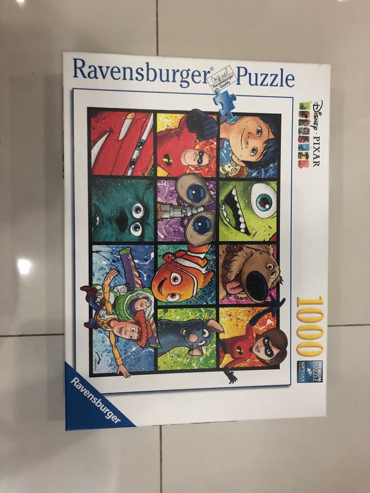Ravensburger Disney Pixar 1000 Piece Puzzle, Hobbies & Toys, Toys