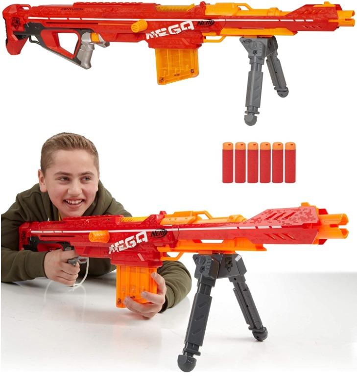 Nerf Mega Centurion Sniper Rifle Blaster Gun